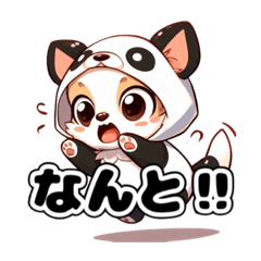 [LINEスタンプ] 動物着ぐるみチワワ4