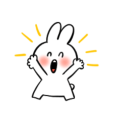 [LINEスタンプ] うさぎの詰め合わせ②