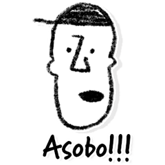 [LINEスタンプ] モノクロボーイズvol.1