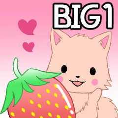 [LINEスタンプ] BIG！ちびポメラニアン1