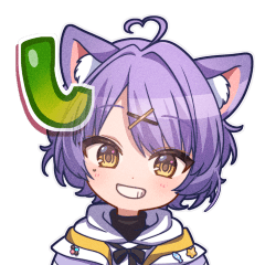 [LINEスタンプ] 紫蘭やまねこのスタンプ