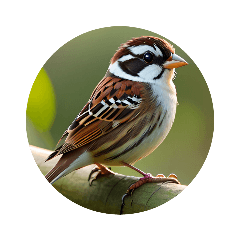 [LINEスタンプ] スズメ sparrow