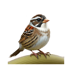 [LINEスタンプ] スズメ sparrow.