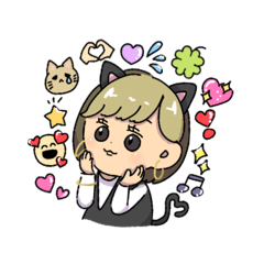 [LINEスタンプ] aya miyaharaの日常スタンプ♪