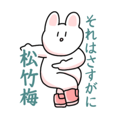 [LINEスタンプ] 送ると幸運を呼ぶうさぽ丸スタンプ