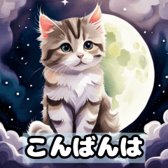 [LINEスタンプ] 猫のスタンプ 40-43