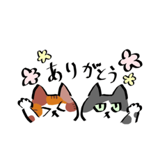 [LINEスタンプ] みぽみけ仲良し....？スタンプ！！