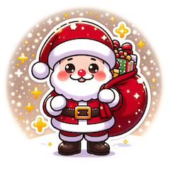 [LINEスタンプ] 冬の贈り物：クリスマス