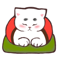 [LINEスタンプ] 冬のふわふわ猫たち