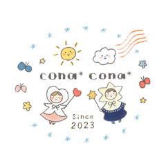 [LINEスタンプ] cona*cona* スタンプ