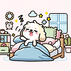 [LINEスタンプ] ほんわかパピー日記