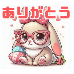 [LINEスタンプ] 可愛いウサギのイラスト