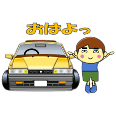 [LINEスタンプ] ロボッタのカーライフ03