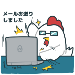 [LINEスタンプ] しごできニワトリさん【ビジネス編】