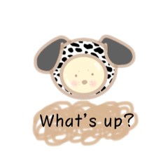 [LINEスタンプ] かぶれたべびーだるめしあん