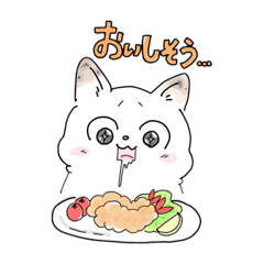 [LINEスタンプ] マシュマロな犬