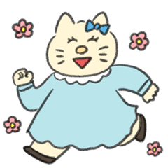 [LINEスタンプ] メンタル強者猫ちゃん