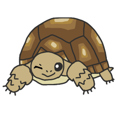 [LINEスタンプ] ケヅメちゃんスタンプー敬語ー